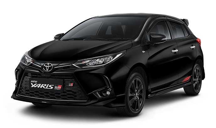 Mobil Toyota New YARIS GR SPORT Warna Attitude Black Mica - Dealer Mobil Toyota Jawa Tengah