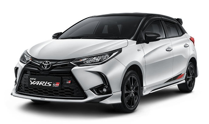 Mobil Toyota New YARIS GR SPORT Warna Hitam + Super White II - Dealer Mobil Toyota Jawa Tengah